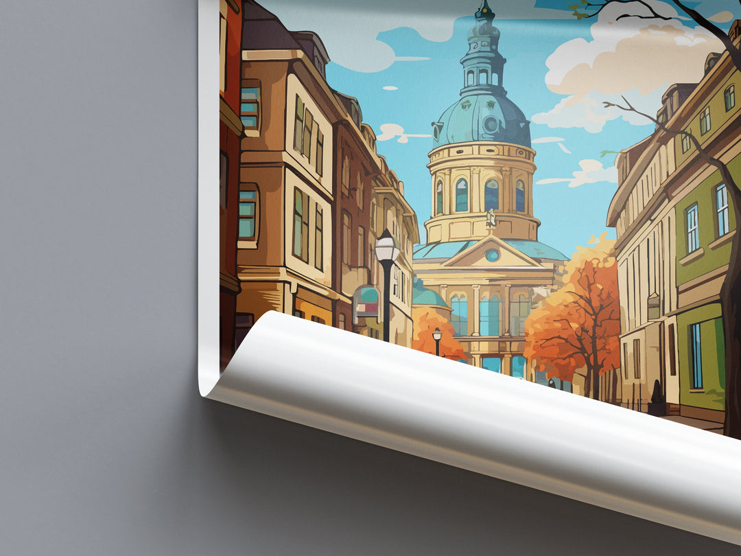 Mannheim Travel Print Wall Art Mannheim Wall Hanging Home Decoration Mannheim Gift Art Lovers Wall Art Print Art Mannheim Germany Poster