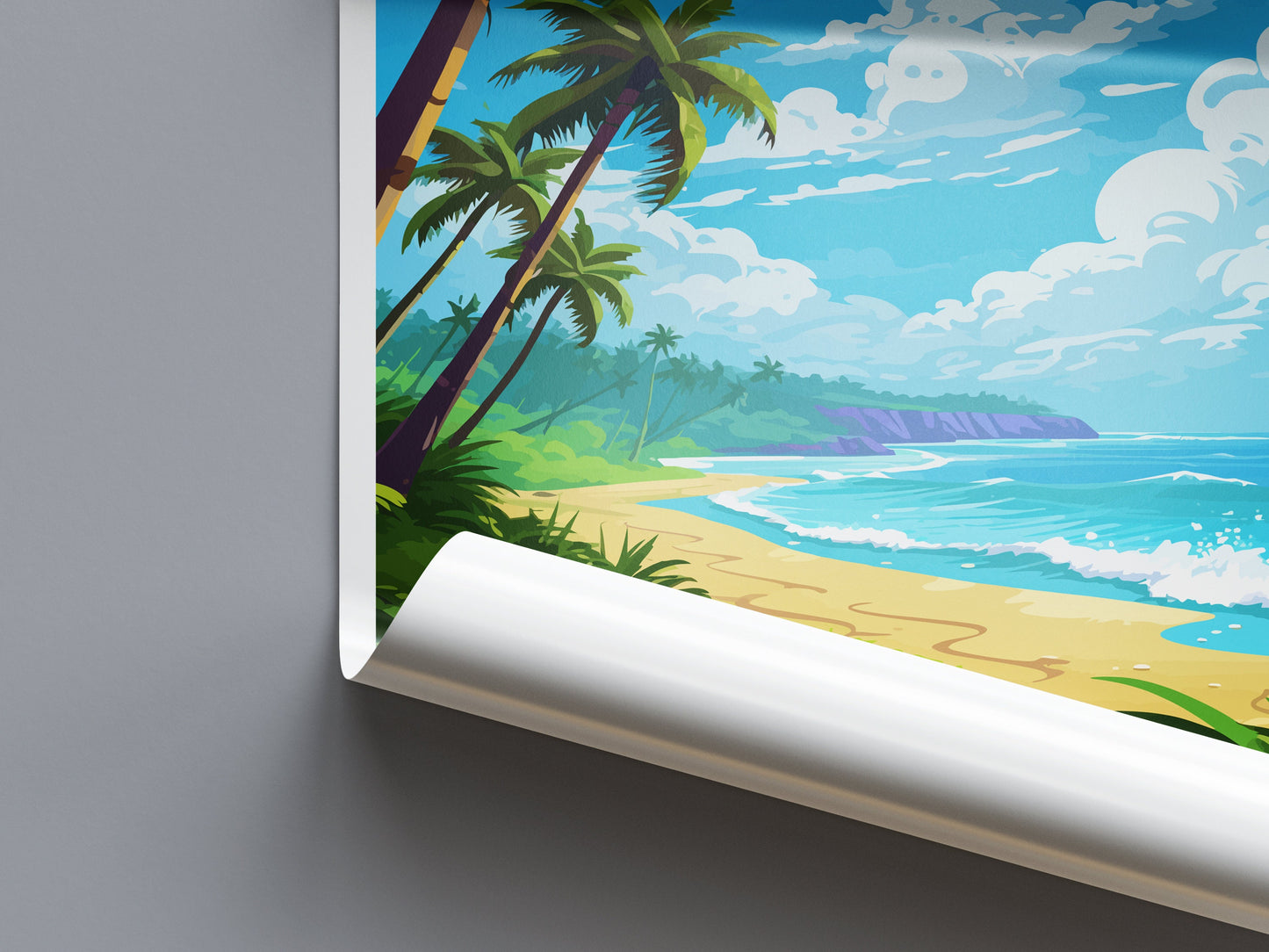 Playa Jaco Travel Print Wall Art Playa Jaco Wall Hanging Home Décor Playa Jaco Gift Art Lovers Costa Rica Wall Art Costa Rica Travel