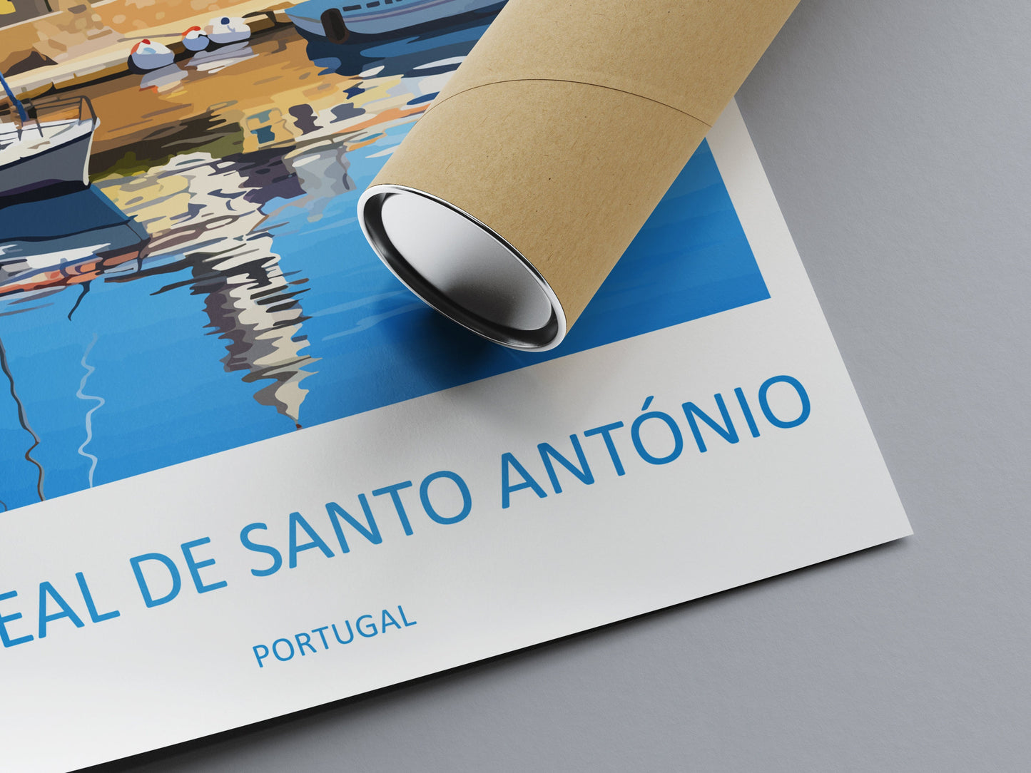 Vila Real de Santo António Travel Print Wall Art Vila Real Wall Hanging Home Décor Vila Real Gift Art Lovers Portugal Art Lover Gift