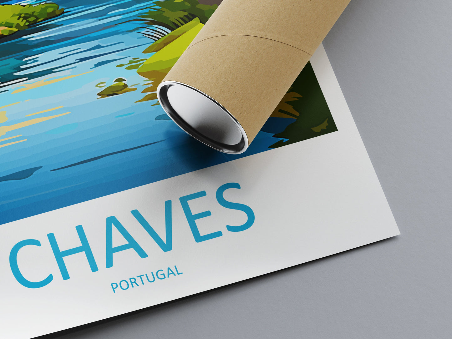 Chaves Travel Print Wall Art Chaves Wall Hanging Home Décor Chaves Gift Art Lovers Portugal Art Lover Gift Chaves Wall Décor