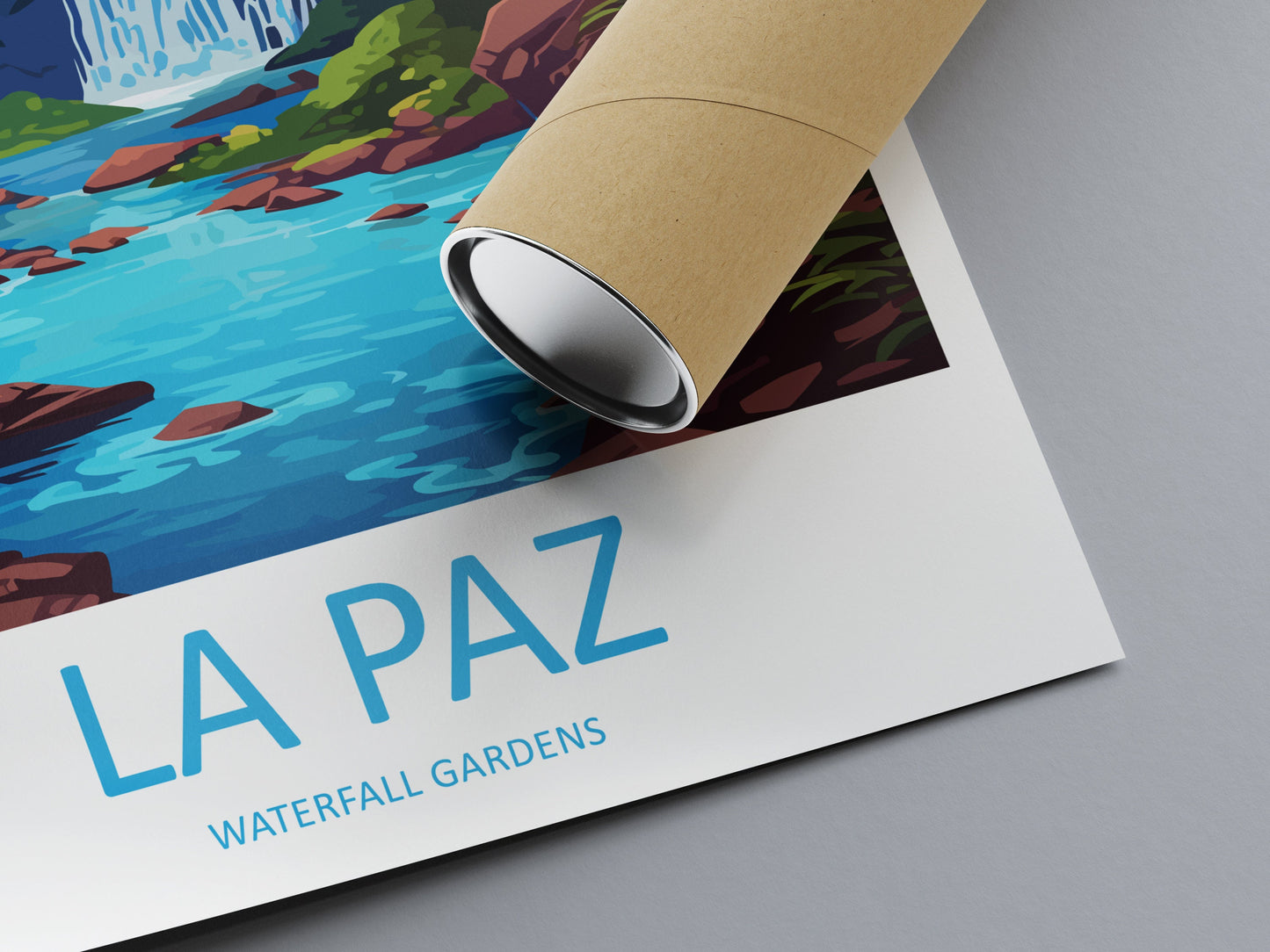 La Paz Waterfall Gardens Travel Print Wall Art La Paz Waterfall Gardens Wall Hanging Home Décor La Paz Waterfall Gardens Gift Art Costa Rica