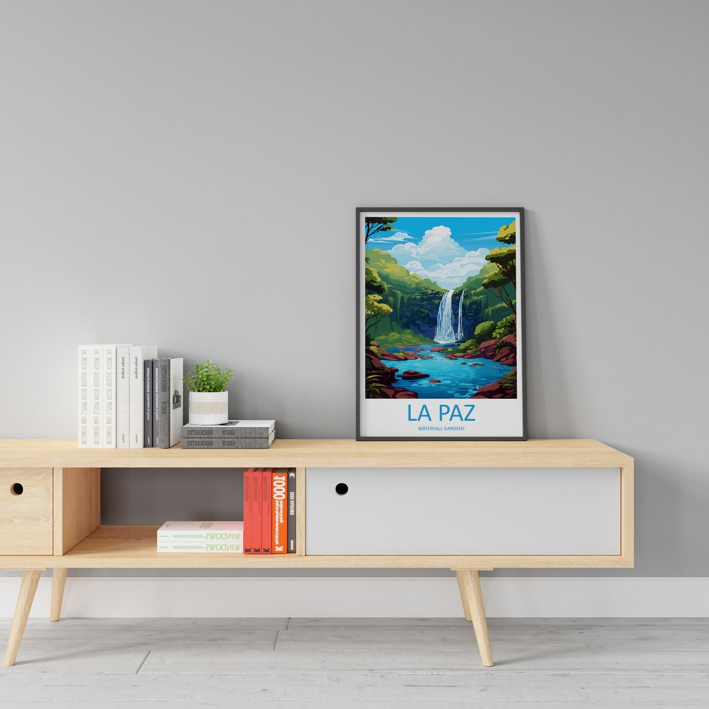 La Paz Waterfall Gardens Travel Print Wall Art La Paz Waterfall Gardens Wall Hanging Home Décor La Paz Waterfall Gardens Gift Art Costa Rica