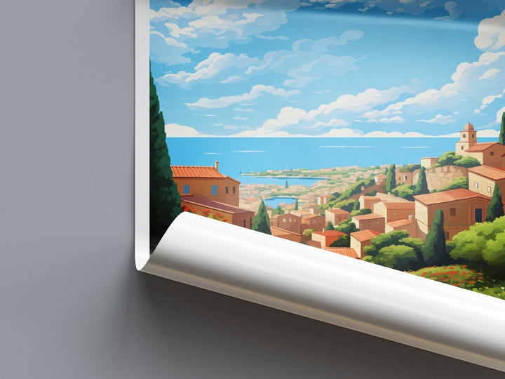 Agrigento Travel Print Wall Art Agrigento Italy Wall Hanging Home Decoration Agrigento Gift Art Lovers Wall Art Print Agrigento Italy