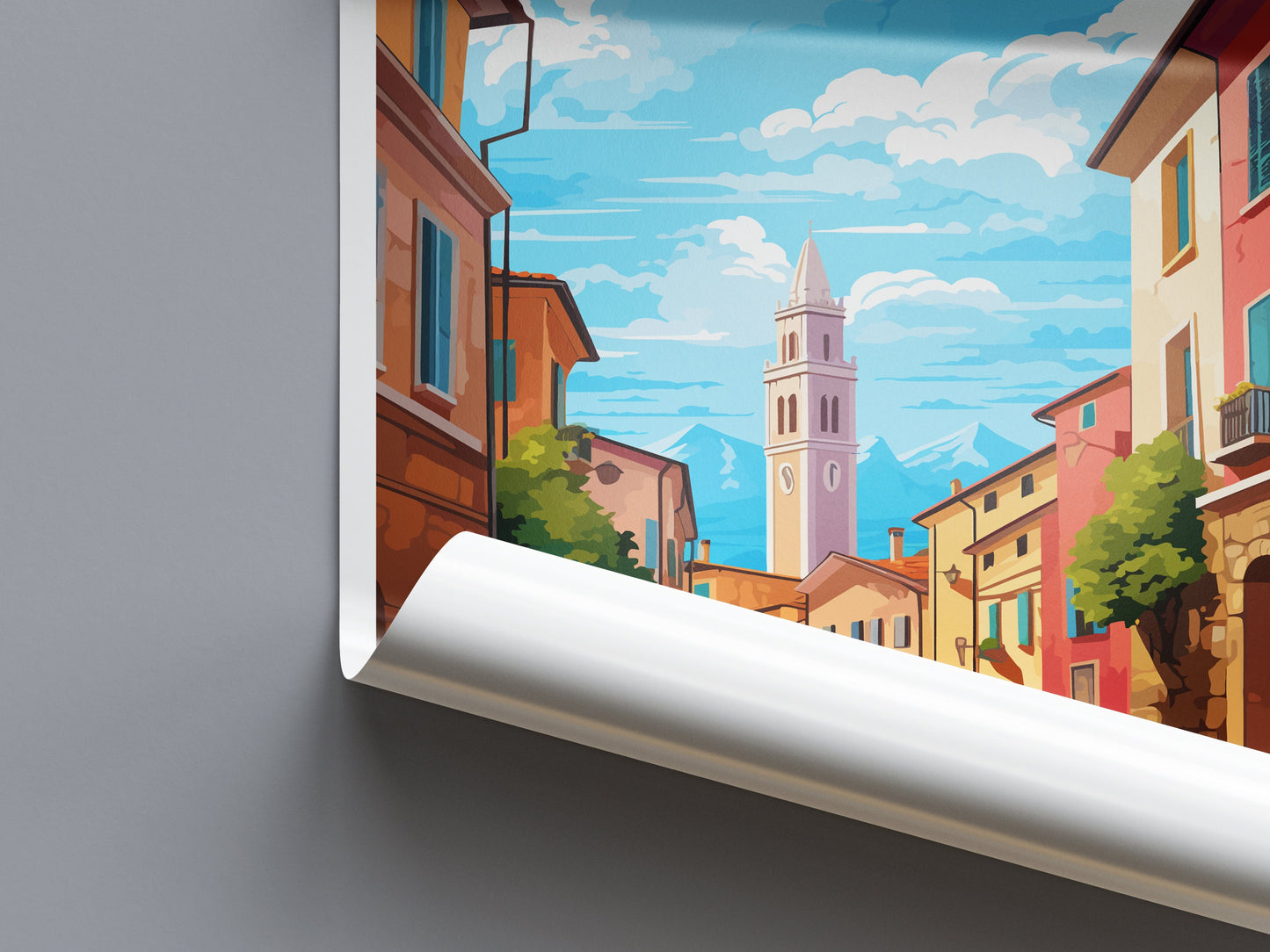 Parma Travel Print Wall Art Parma Italy Wall Hanging Home Decor Parma Gift Art Lovers Wall Art Print Parma Italy