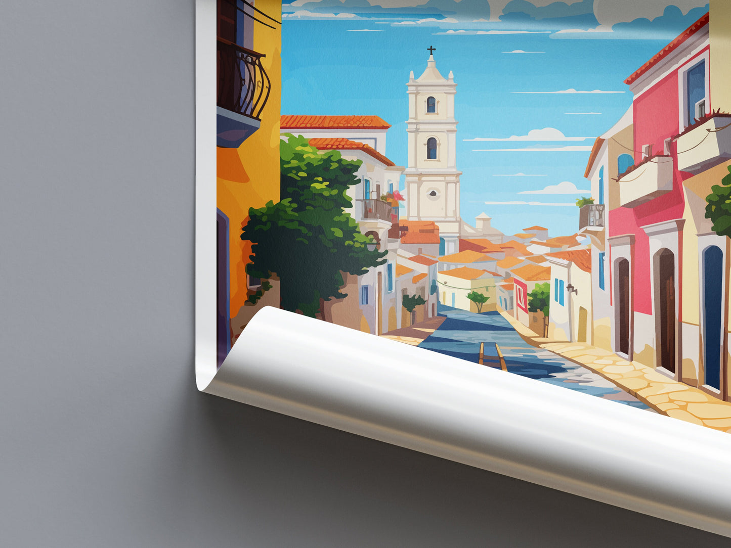 Lagos Travel Print Wall Art Lagos Wall Hanging Home Décor Lagos Gift Art Lovers Portugal Art Lover Gift Lagos Poster