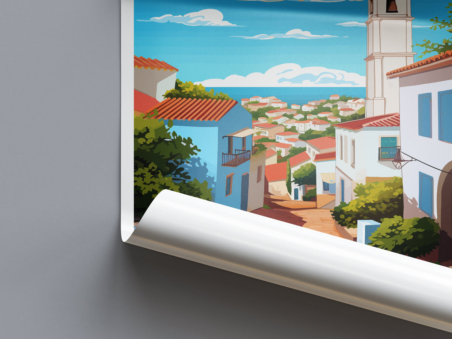 Grândola Travel Print Wall Art Grândola Wall Hanging Home Décor Grândola Gift Art Lovers Portugal Art Lover Gift Grândola Poster