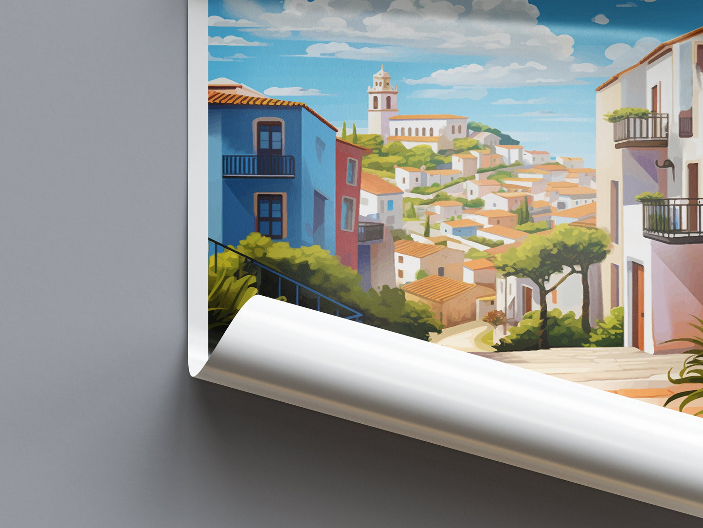 Grândola Travel Print Wall Art Grândola Wall Hanging Home Décor Grândola Gift Art Lovers Portugal Art Lover Gift Grândola Poster