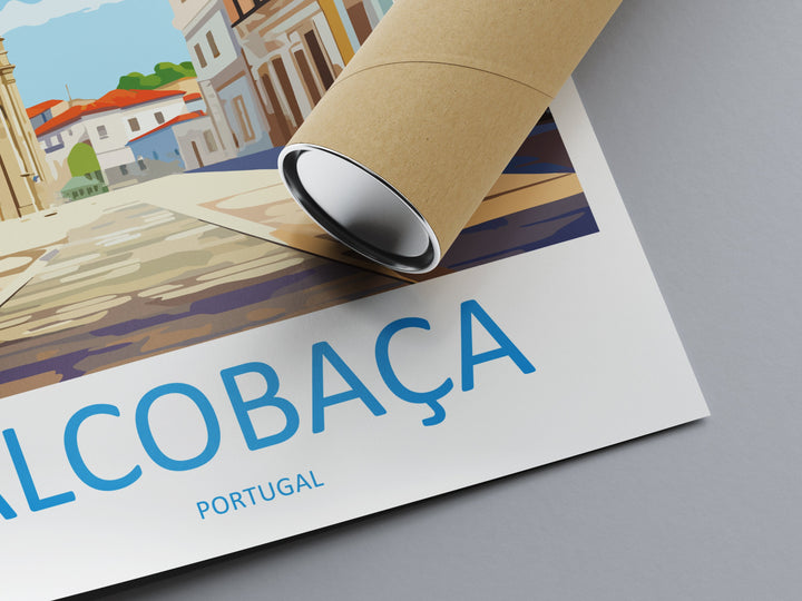 Alcobaça Travel Print Wall Art Alcobaça Wall Hanging Home Décor Alcobaça Gift Art Lovers Portugal Art Lover Gift Alcobaça Wall Art