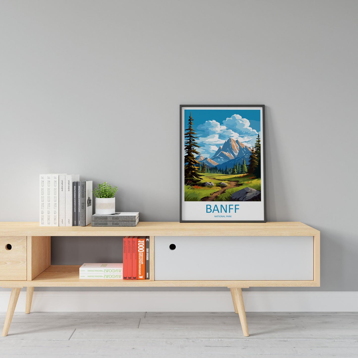 Banff National Park Travel Print Wall Art Banff Wall Hanging Home Décor Banff Gift Art Lovers Canada Art Lover Gift Banff Gift