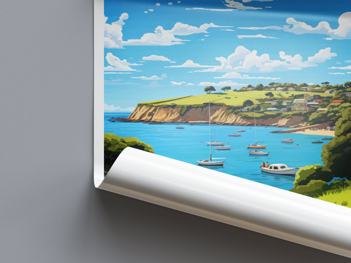 Waiheke Island Travel Print Wall Art Waiheke Island Wall Hanging Home Décor Waiheke Island Gift Art Lovers New Zealand Art Lover Gift Print