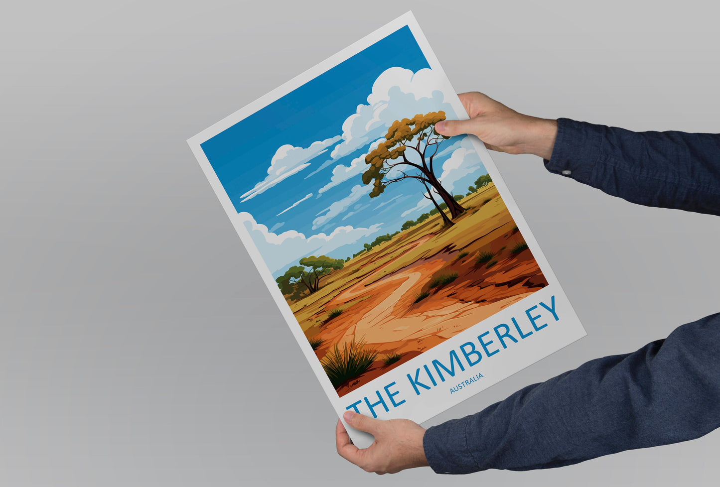 The Kimberley Travel Print Wall Art The Kimberley Wall Hanging Home Décor The Kimberley Gift Art Lovers Wall Art Australia Poster Decor