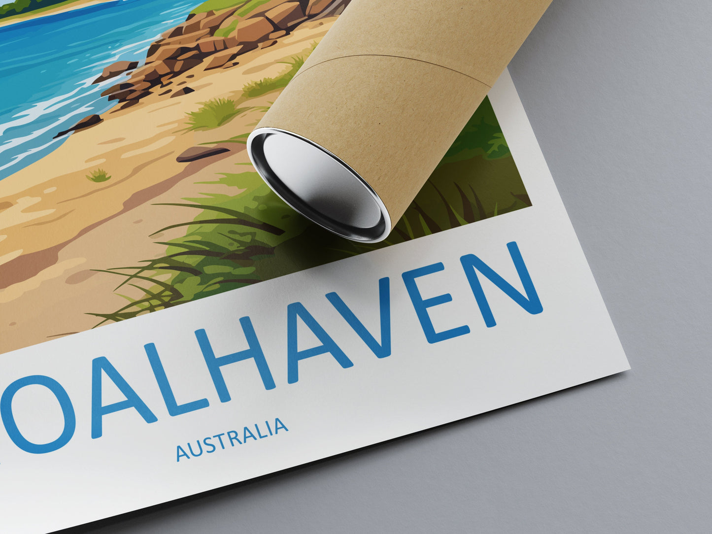 Shoalhaven Travel Print Wall Art Shoalhaven Wall Hanging Home Décor Shoalhaven Gift Art Lovers Wall Art Australia Poster Decor