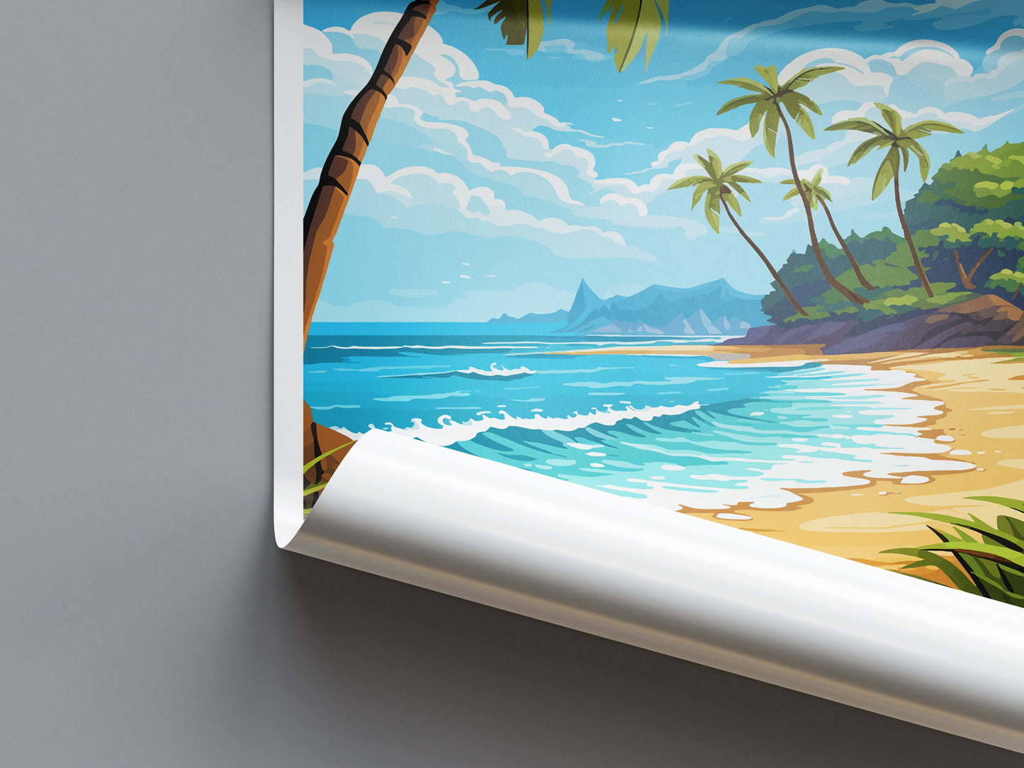 Palm Cove Travel Print Wall Art Palm Cove Wall Hanging Home Décor Palm Cove Gift Art Lovers Wall Art Australia Poster Deco