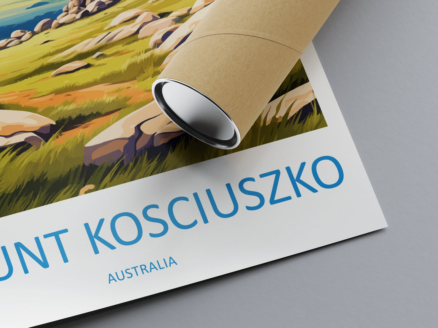 Mount Kosciuszko Travel Print Wall Art Mount Kosciuszko Wall Hanging Home Décor Mount Kosciuszko Gift Art Lovers Wall Art Australia Poster