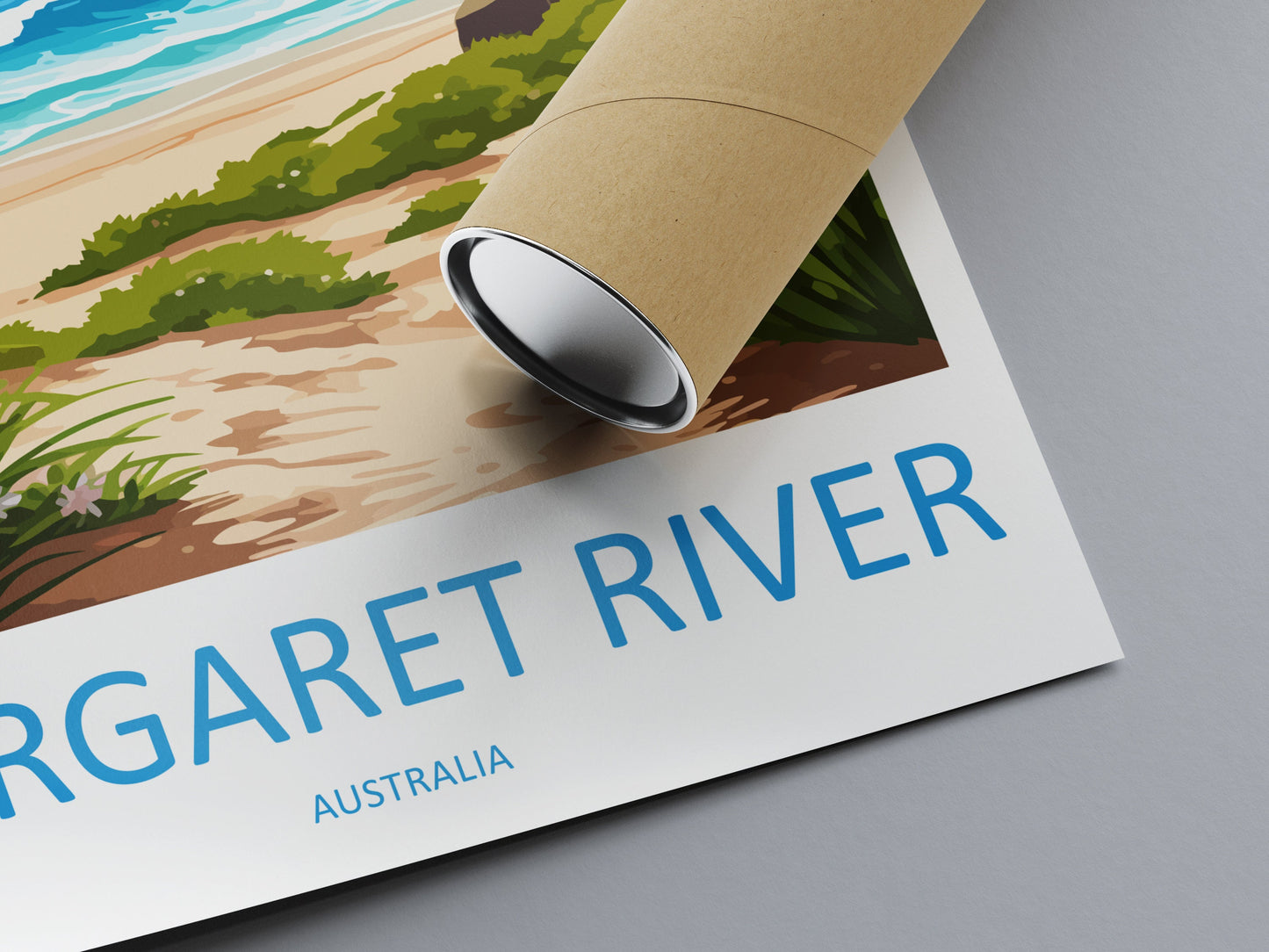 Margaret River Travel Print Wall Art Margaret River Wall Hanging Home Décor Margaret River Gift Art Lovers Wall Art Australia Poster Deco