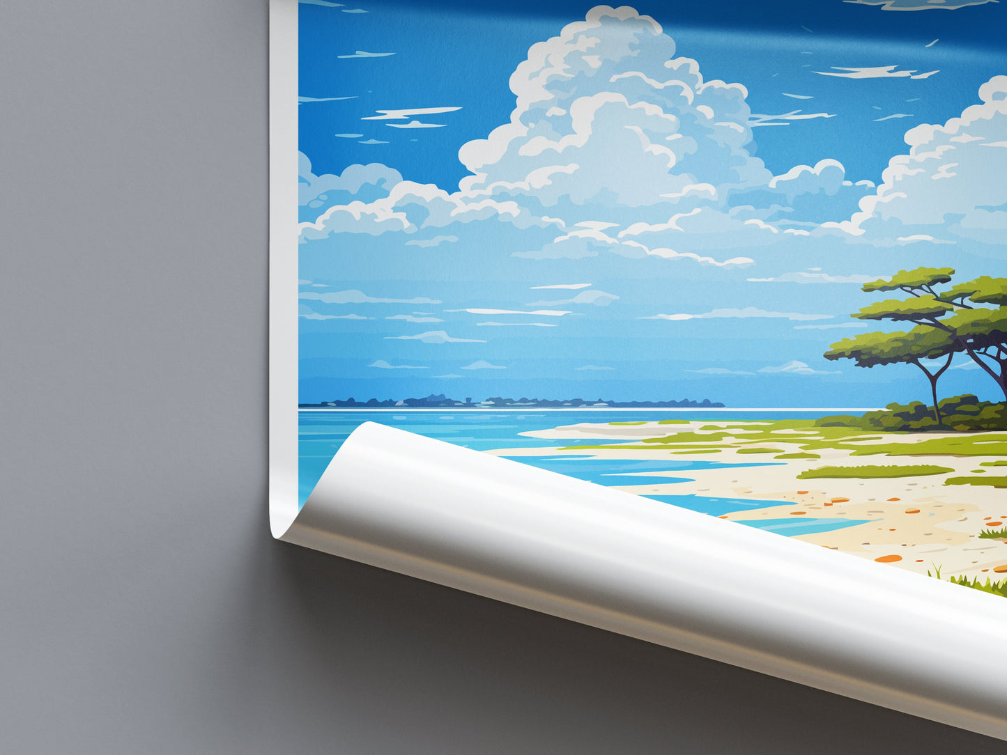 Lady Elliot Island Travel Print Wall Art Lady Elliot Wall Hanging Home Décor Lady Elliot Gift Art Lovers Wall Art Australia Poster Deco