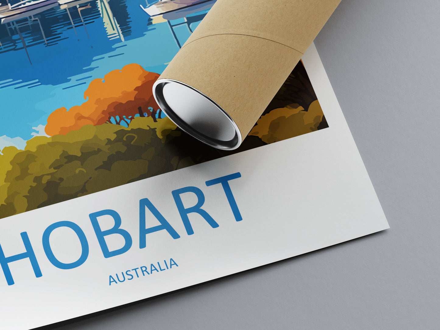 Hobart Travel Print Wall Art Hobart Wall Hanging Home Décor Hobart Gift Art Lovers Wall Art Australia Poster Decor Hobart AU Poster