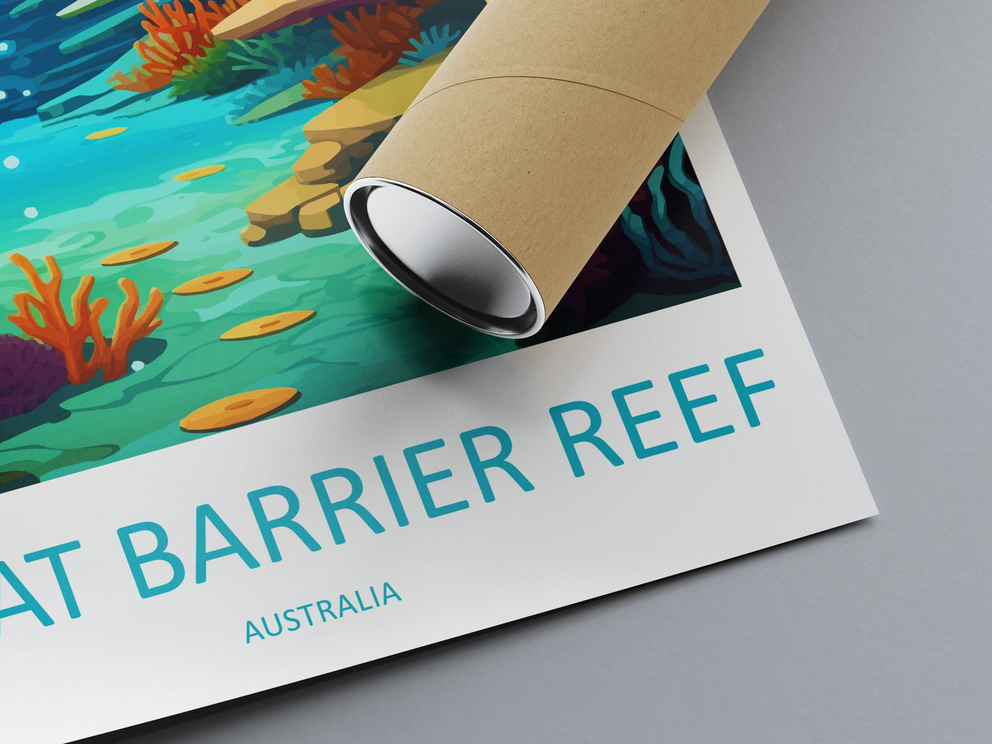 Great Barrier Reef Travel Print Wall Art Great Barrier Reef Wall Hanging Home Décor Great Barrier Reef Gift Art Lovers Wall Art Australia