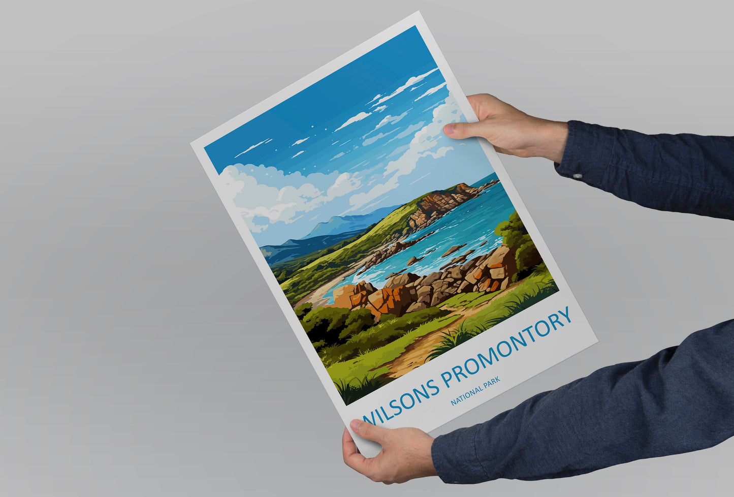 Wilsons Promontory National Park Travel Print Wall Art Wilsons Promontory Wall Hanging Home Décor Wilsons Promontory Gift Art Lovers Wall