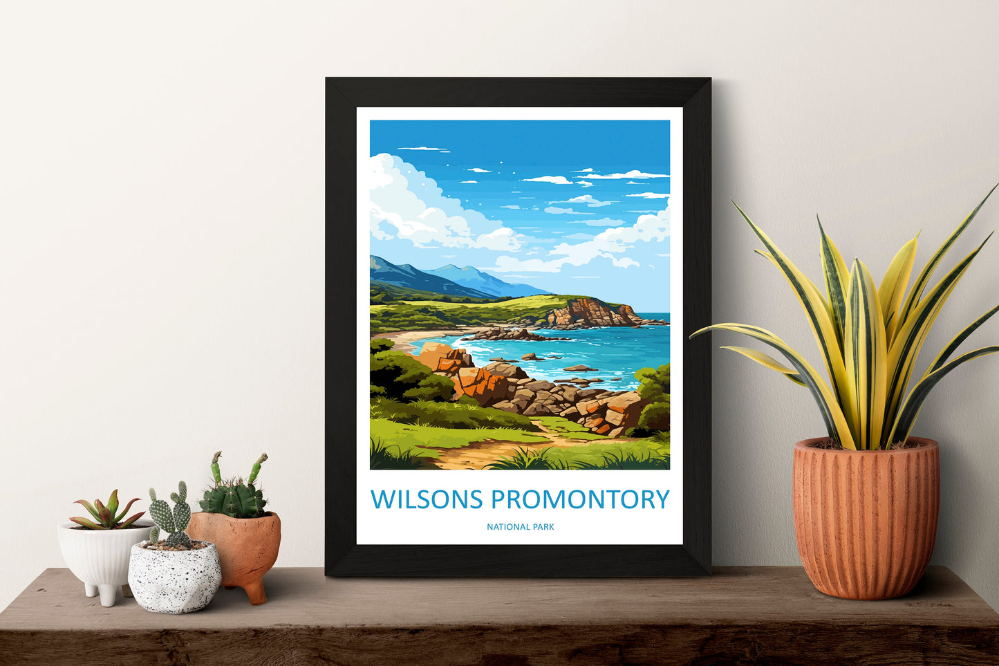 Wilsons Promontory National Park Travel Print Wall Art Wilsons Promontory Wall Hanging Home Décor Wilsons Promontory Gift Art Lovers Wall