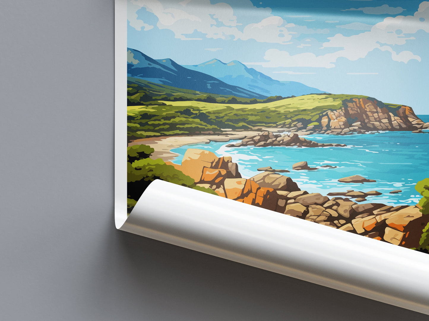 Wilsons Promontory National Park Travel Print Wall Art Wilsons Promontory Wall Hanging Home Décor Wilsons Promontory Gift Art Lovers Wall