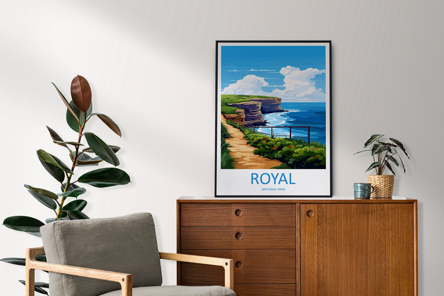 Royal National Park Travel Print Wall Art Royal National Park Wall Hanging Home Décor Royal National Park Gift Art Lovers Wall Art Australia