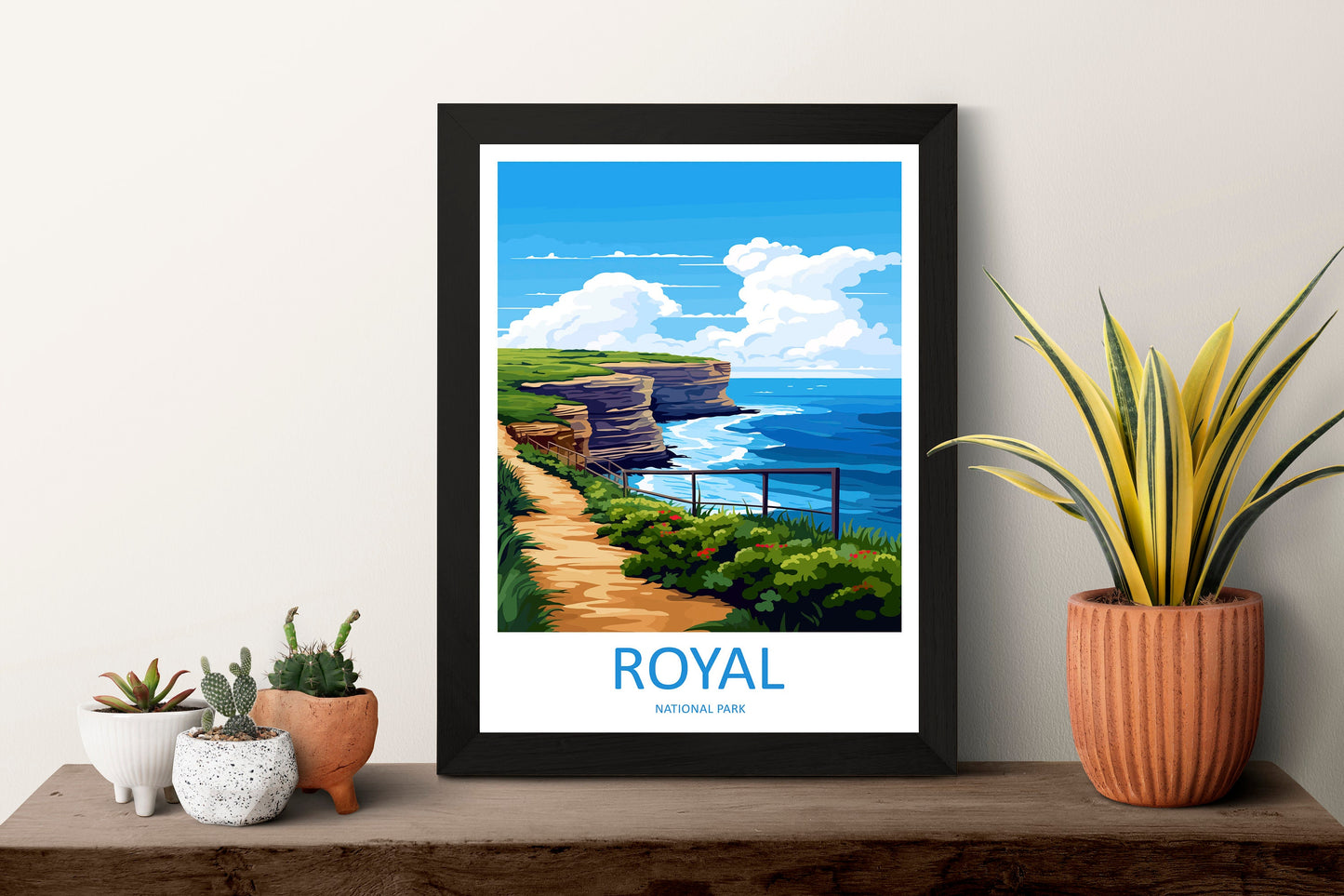 Royal National Park Travel Print Wall Art Royal National Park Wall Hanging Home Décor Royal National Park Gift Art Lovers Wall Art Australia