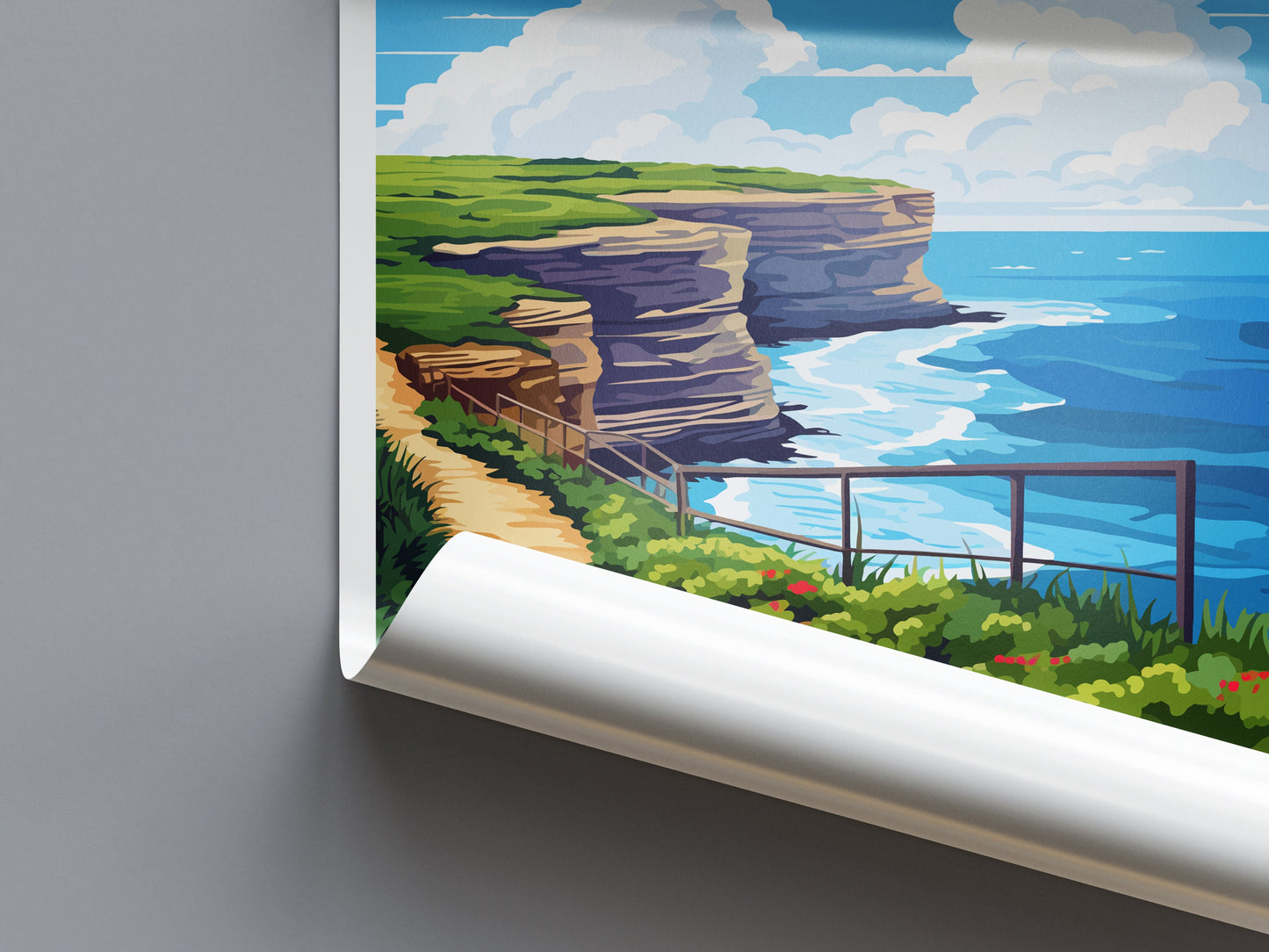 Royal National Park Travel Print Wall Art Royal National Park Wall Hanging Home Décor Royal National Park Gift Art Lovers Wall Art Australia