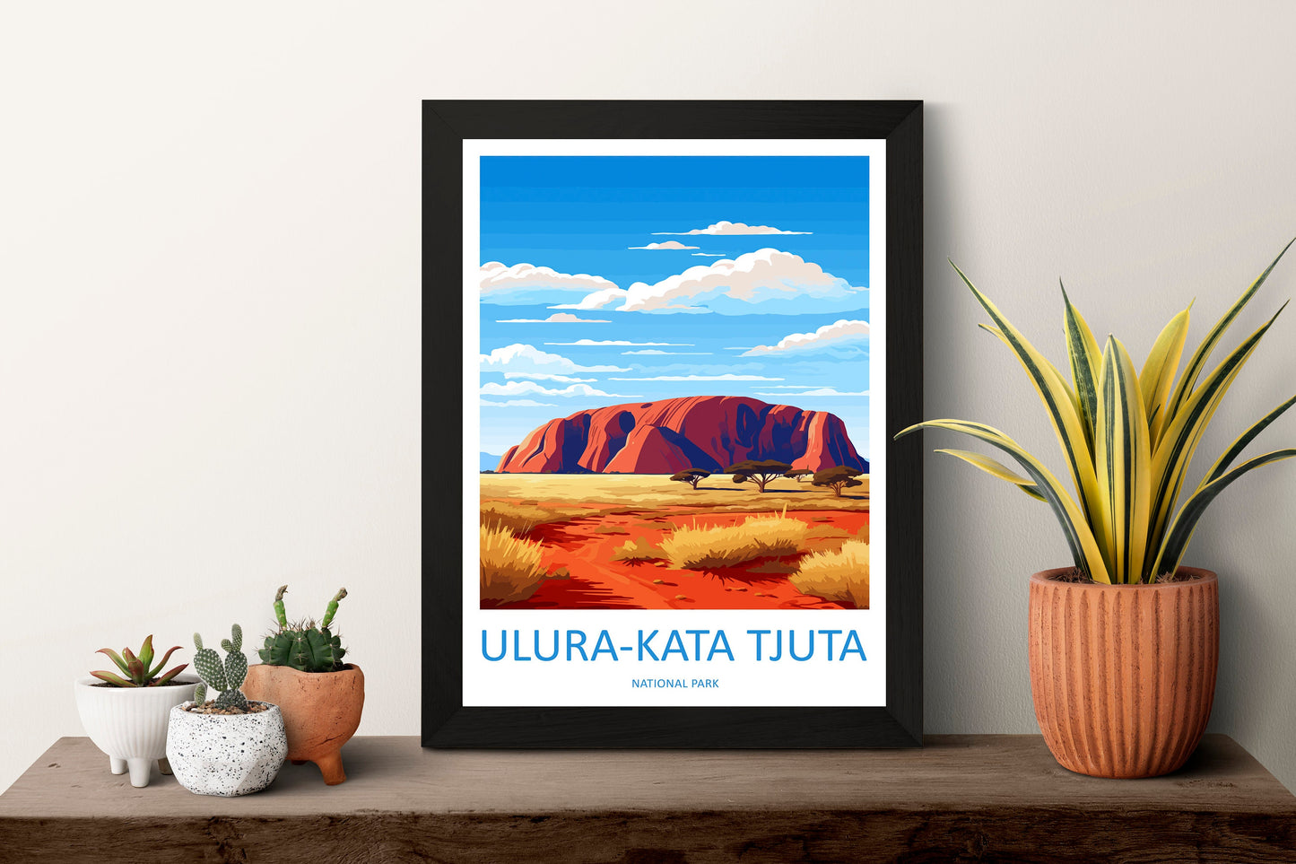 Uluru-kata Tjuta National Park Travel Print Wall Art Uluru-kata Tjuta Wall Hanging Home Décor Uluru-kata Tjuta Gift Art Lovers Art Australia