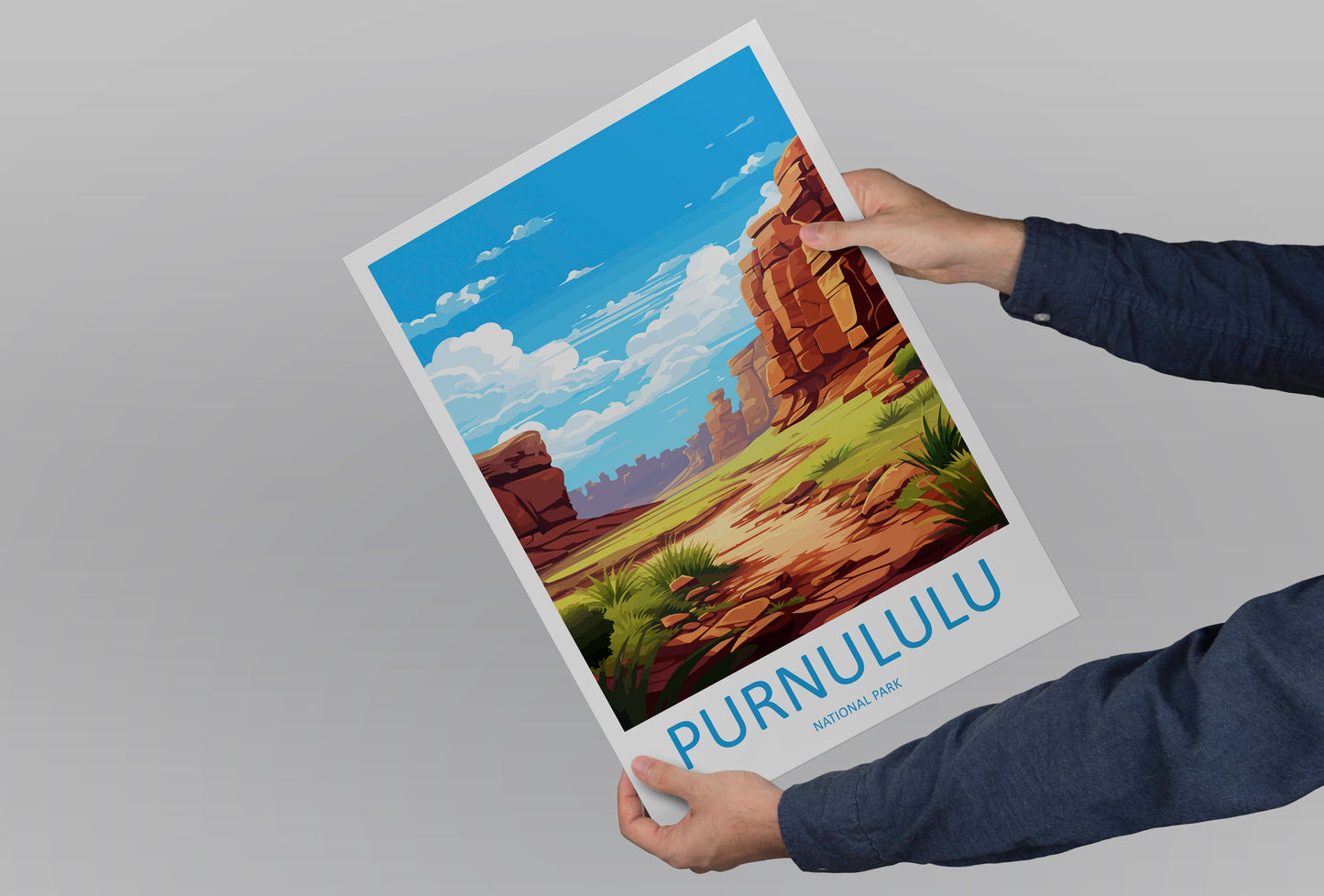 Purnululu National Park Travel Print Wall Purnululu Wall Hanging Home Décor Purnululu Gift Art Lovers Art Australia Wall Art Poster