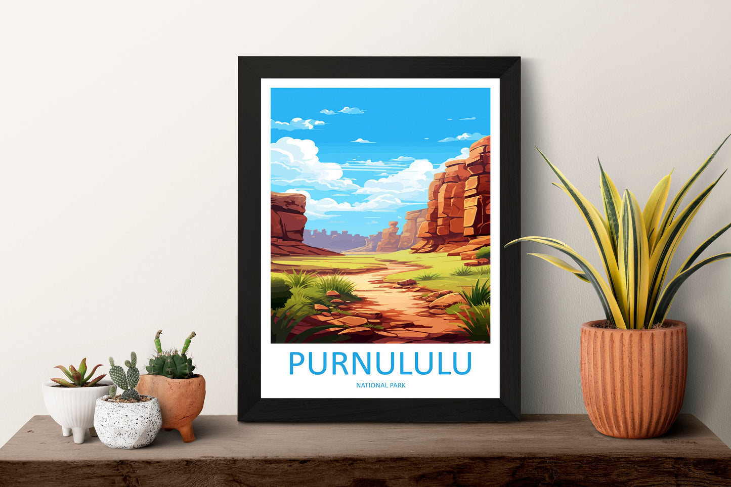 Purnululu National Park Travel Print Wall Purnululu Wall Hanging Home Décor Purnululu Gift Art Lovers Art Australia Wall Art Poster