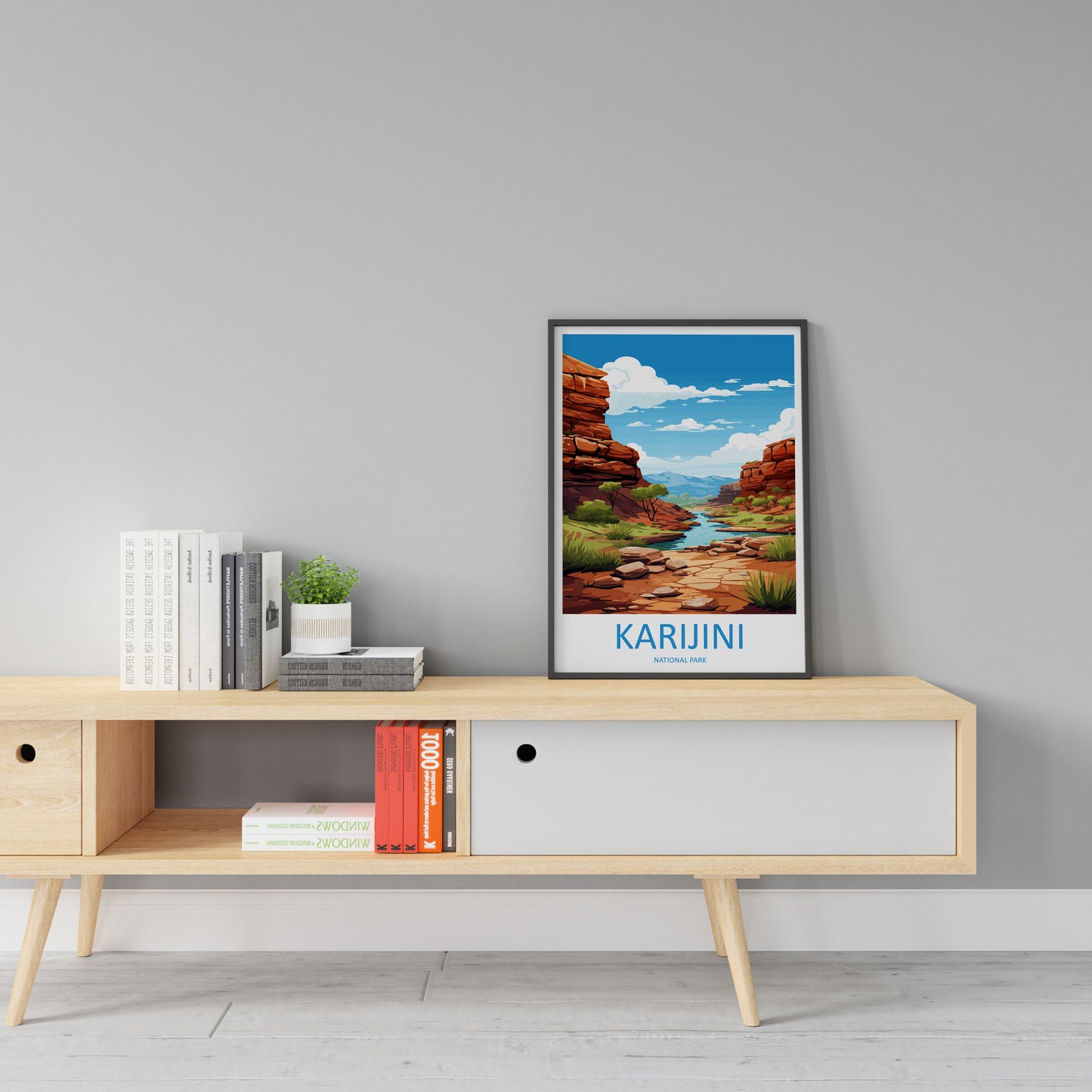 Karijini National Park Travel Print Wall Karijini National Park Wall Hanging Home Décor Karijini Gift Art Lovers Art Australia Art