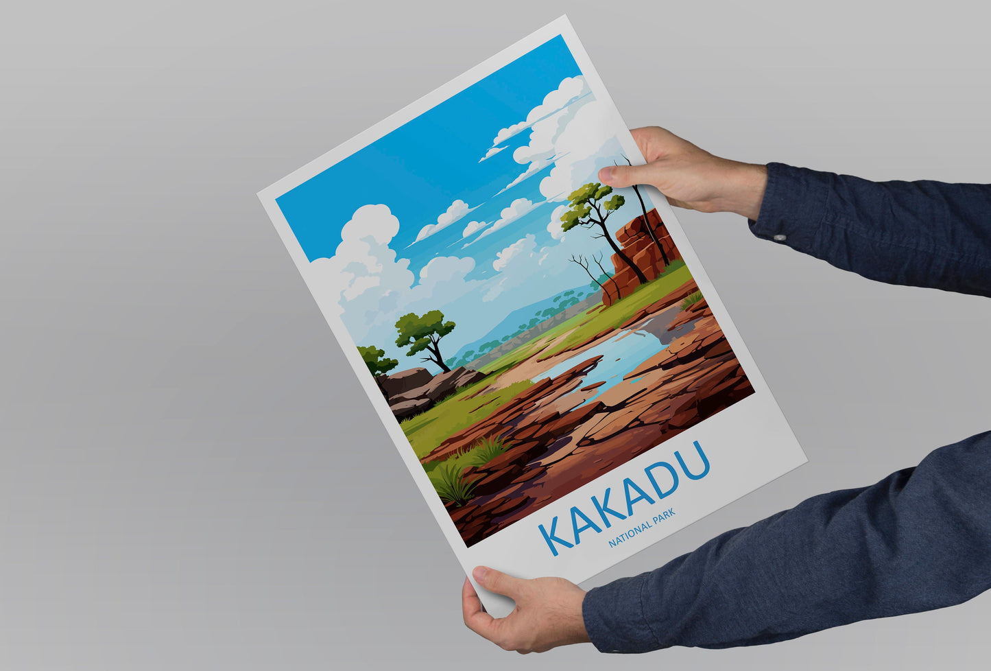 Kakadu National Park Travel Print Wall Kakadu National Park Wall Hanging Home Décor Kakadu Gift Art Lovers Art Australia Art