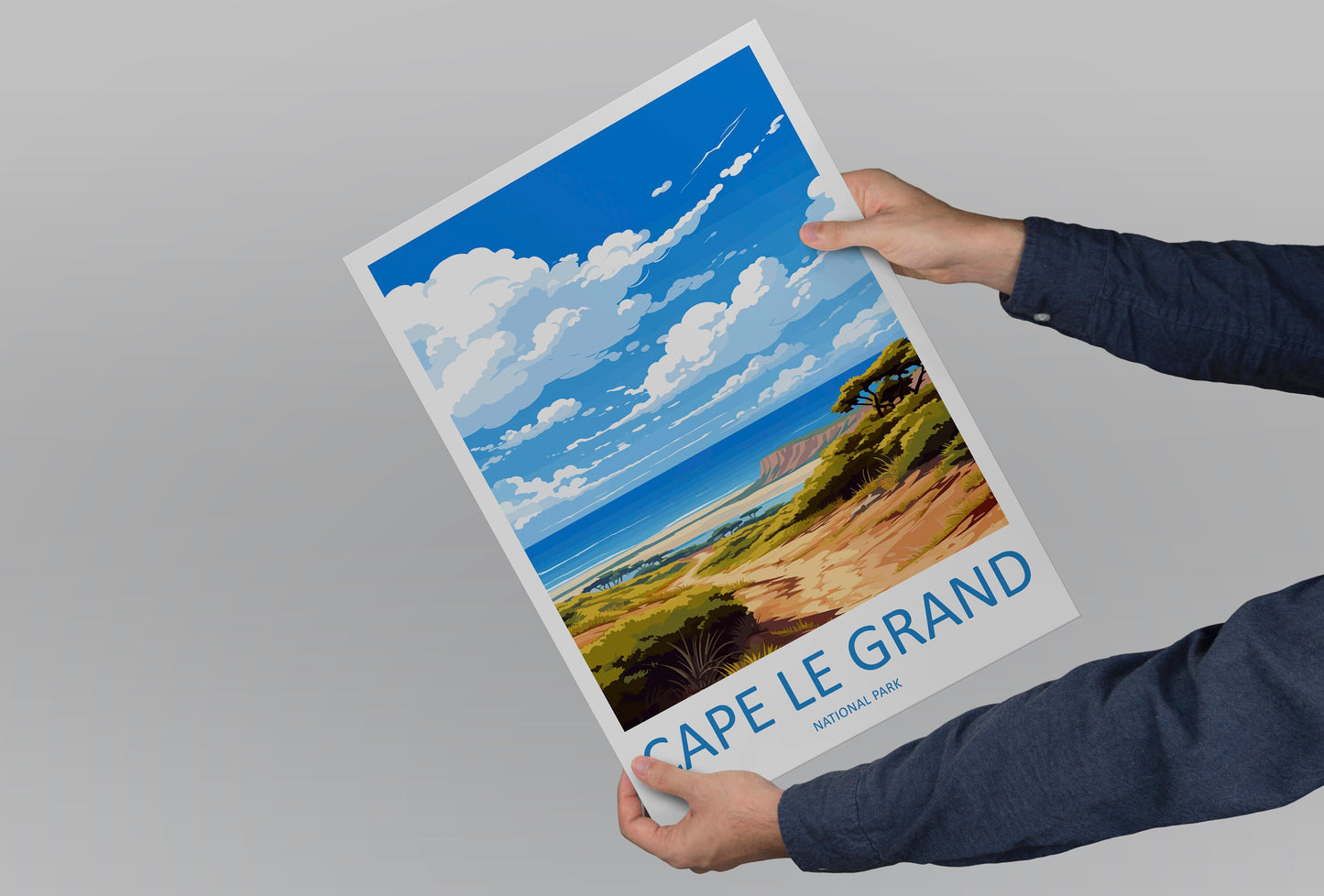 Cape Le Grand National Park Travel Print Wall Cape Le Grand National Park Wall Hanging Home Décor Cape Le Grand Gift Art Lovers Australia