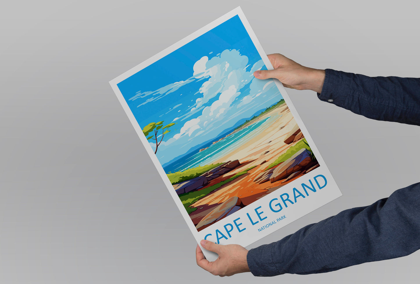 Cape Le Grand National Park Travel Print Wall Cape Le Grand National Park Wall Hanging Home Décor Cape Le Grand Gift Art Lovers Australia
