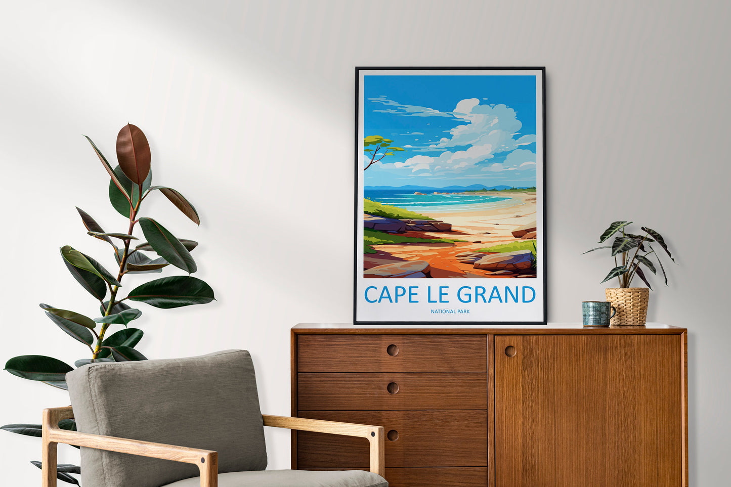 Cape Le Grand National Park Travel Print Wall Cape Le Grand National Park Wall Hanging Home Décor Cape Le Grand Gift Art Lovers Australia