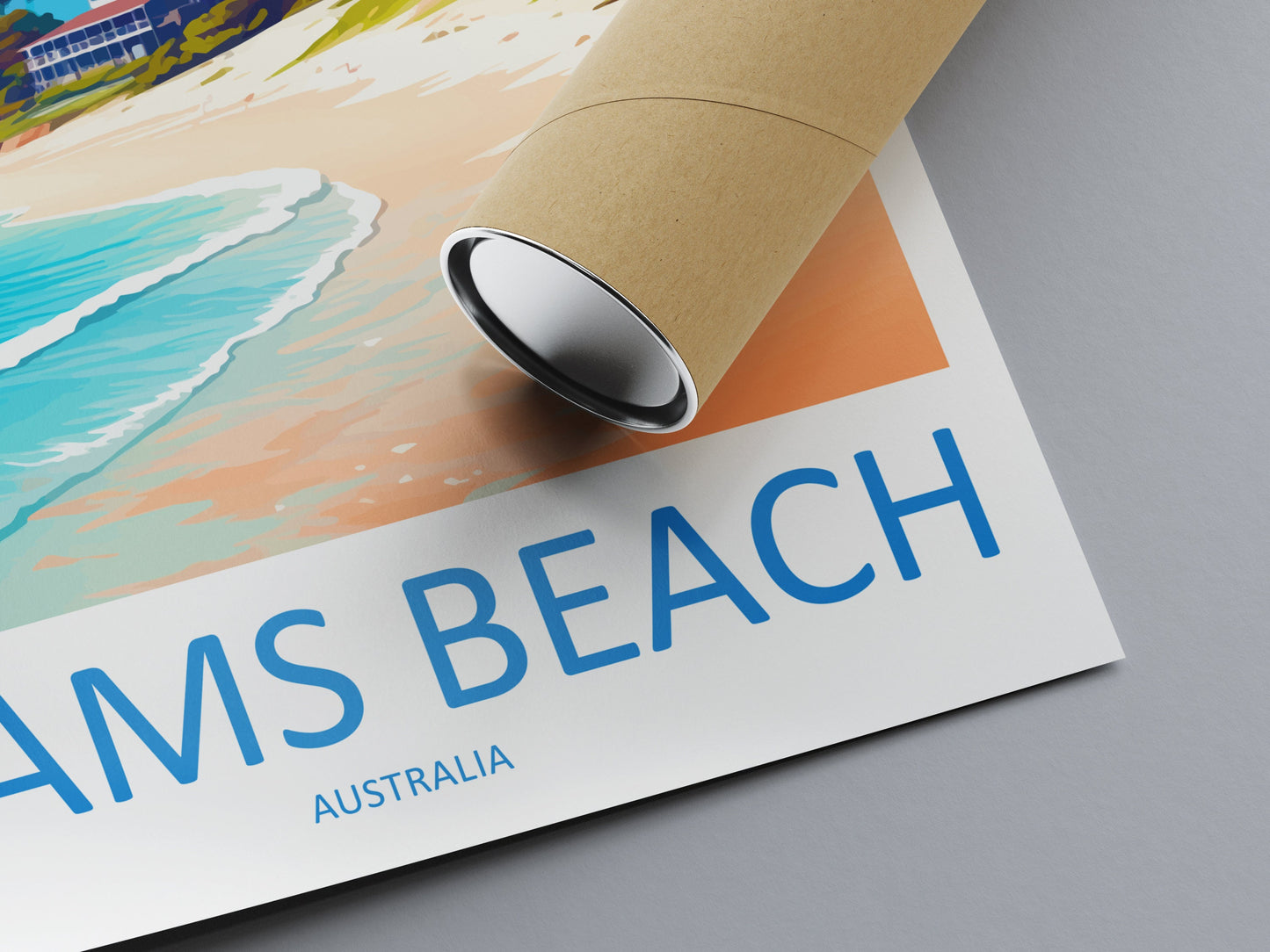 Hyams Beach Travel Print Wall Art Hyams Beach Wall Hanging Home Décor Hyams Beach Gift Art Lovers Wall Art Australia Poster Art