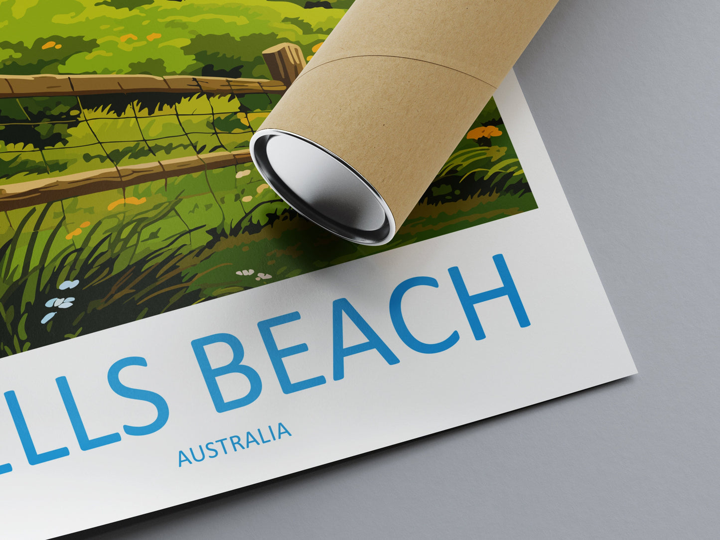 Bells Beach Travel Print Wall Art Bells Beach Wall Hanging Home Décor Bells Beach Gift Art Lovers Wall Art Australia Poster Art