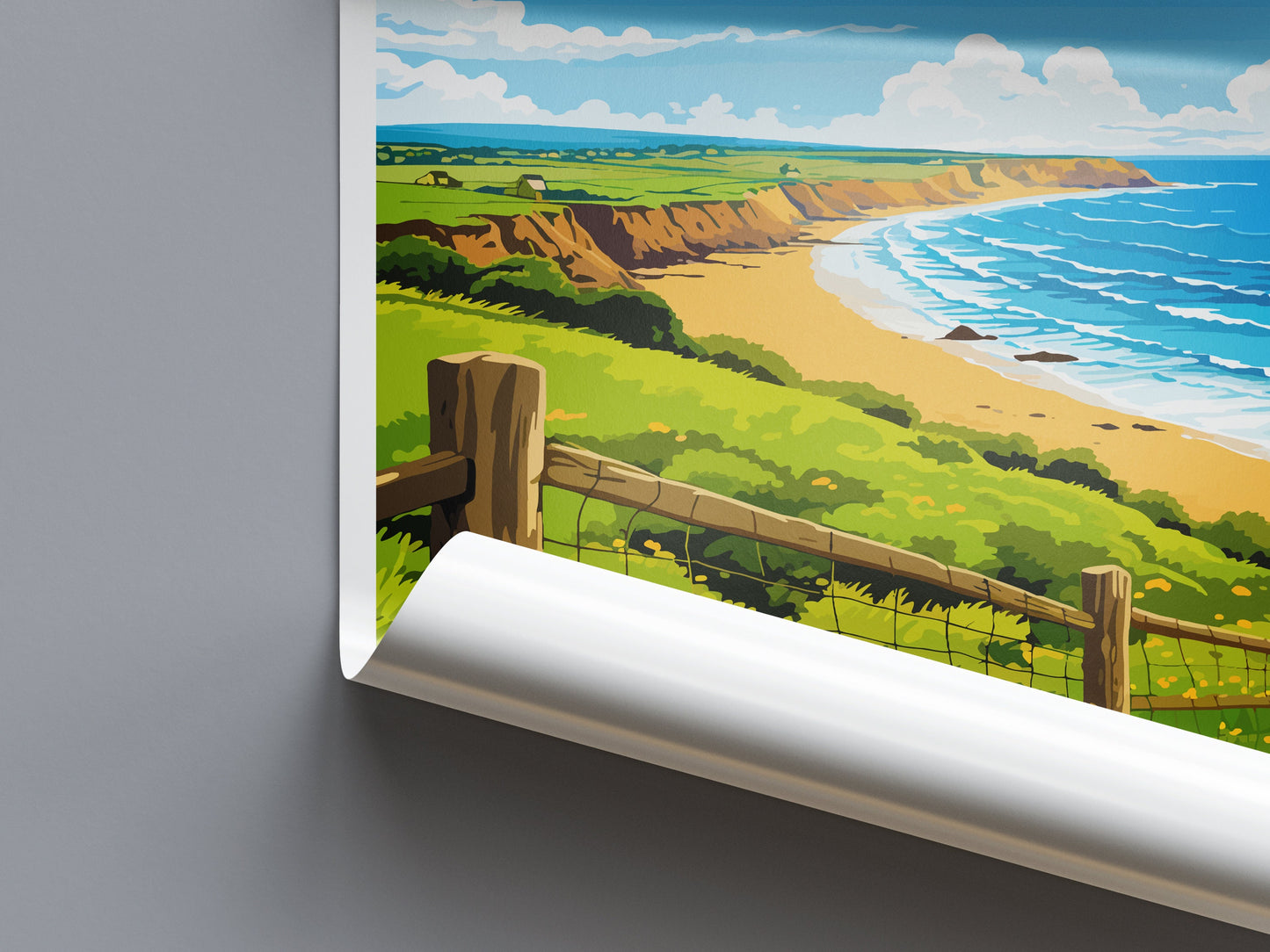 Bells Beach Travel Print Wall Art Bells Beach Wall Hanging Home Décor Bells Beach Gift Art Lovers Wall Art Australia Poster Art