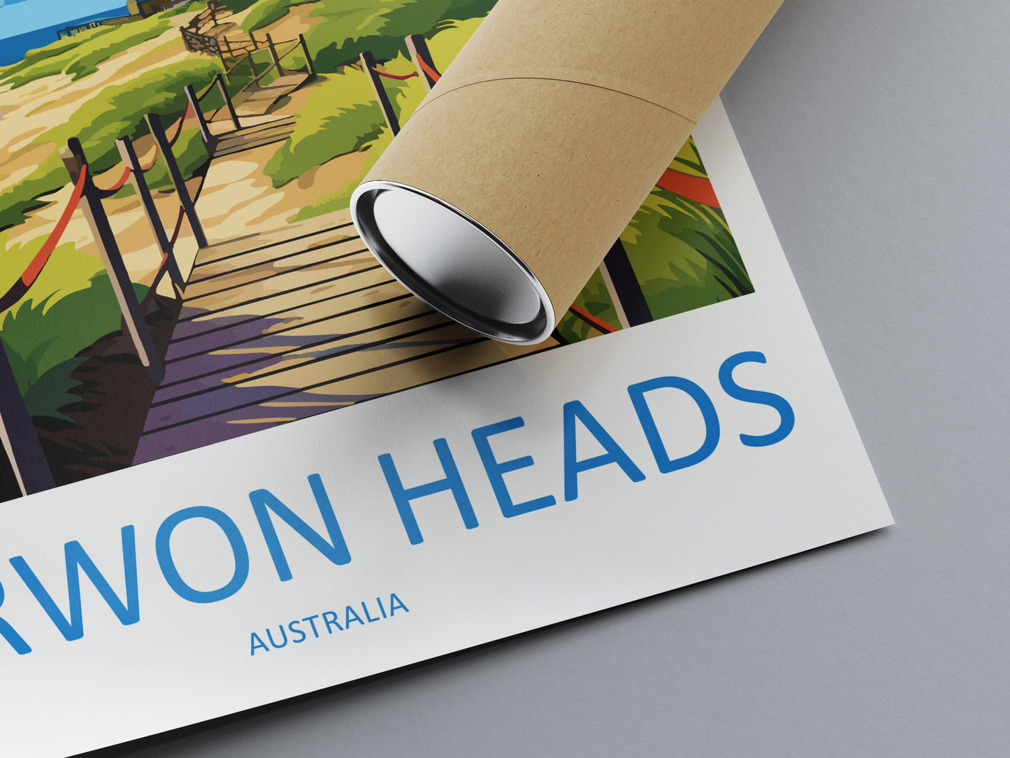 Barwon Heads Travel Print Wall Art Barwon Heads Wall Hanging Home Décor Barwon Heads Gift Art Lovers Wall Art Australia Poster Art