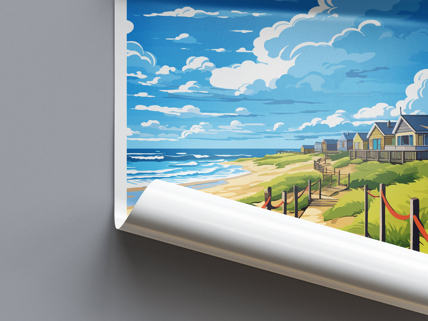 Barwon Heads Travel Print Wall Art Barwon Heads Wall Hanging Home Décor Barwon Heads Gift Art Lovers Wall Art Australia Poster Art