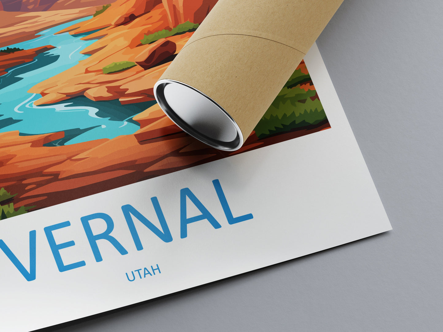 Vernal Travel Print Wall Art Vernal Wall Hanging Home Décor Vernal Gift Art Lovers Utah Art Lover Gift Travel Posters Wall Art