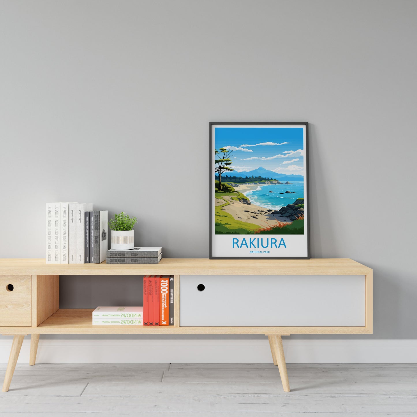 Rakiura National Park Travel Print Wall Art Rakiura National Park Wall Hanging Home Décor Rakiura National Park Gift Art Lovers New Zealand