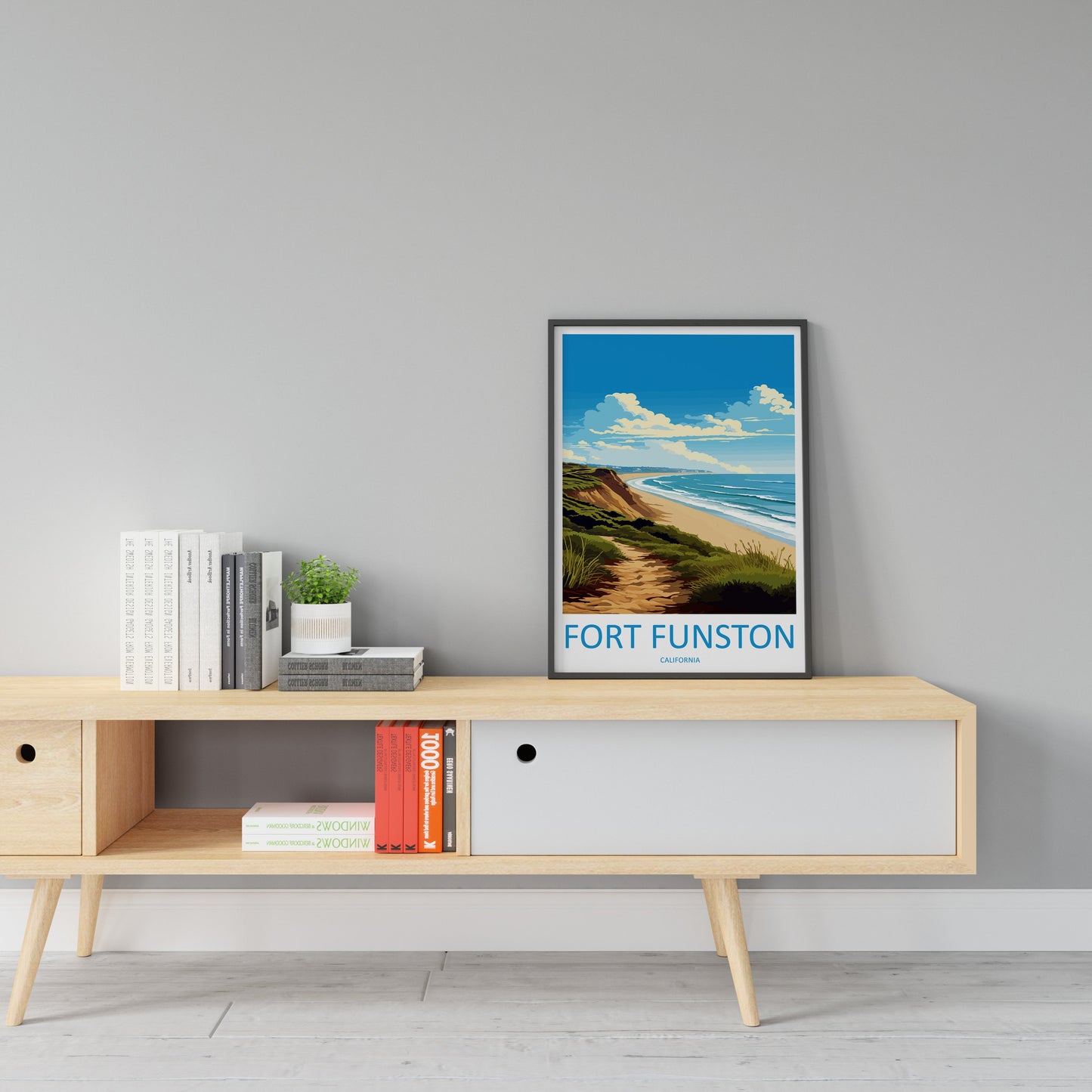 Fort Funston Travel Print Wall Art Fort Funston Wall Hanging Home Décor Fort Funston Gift Art Lovers California Art Lover Gift Fort Funston