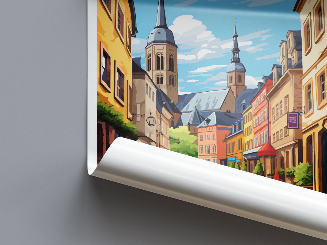 Trier Travel Print Wall Art Trier Wall Hanging Home Decor Trier Gift Art Lovers Wall Art Print Art Trier Germany