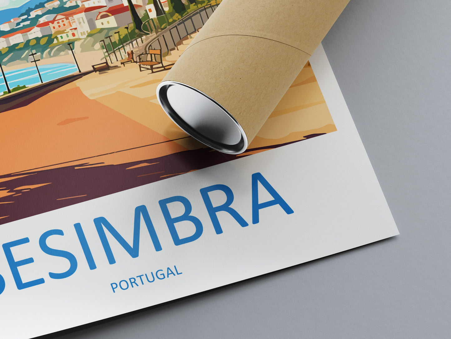 Sesimbra Travel Print Wall Art Sesimbra Wall Hanging Home Décor Sesimbra Gift Art Lovers Portugal Art Lover Gift Sesimbra Wall Décor