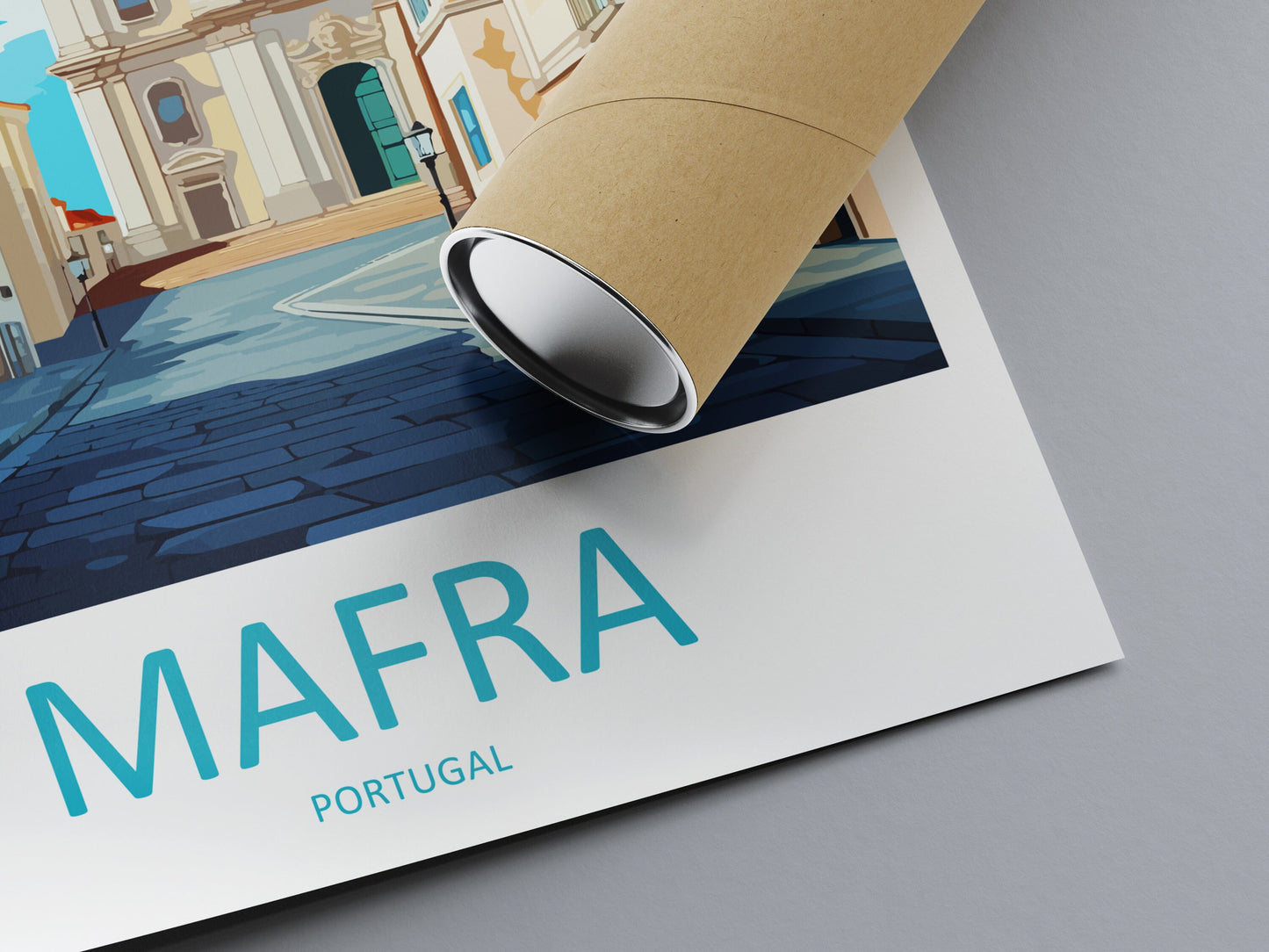 Mafra Travel Print Wall Art Mafra Wall Hanging Home Décor Mafra Gift Art Lovers Portugal Art Lover Gift Mafra Wall Décor
