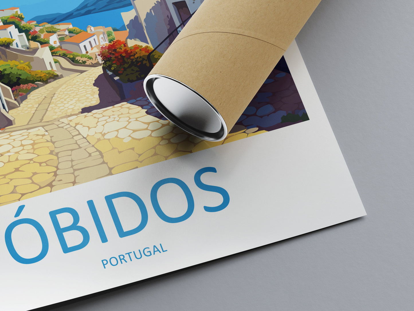 Óbidos Travel Print Wall Art Óbidos Wall Hanging Home Décor Óbidos Gift Art Lovers Portugal Art Lover Gift Óbidos Wall Décor