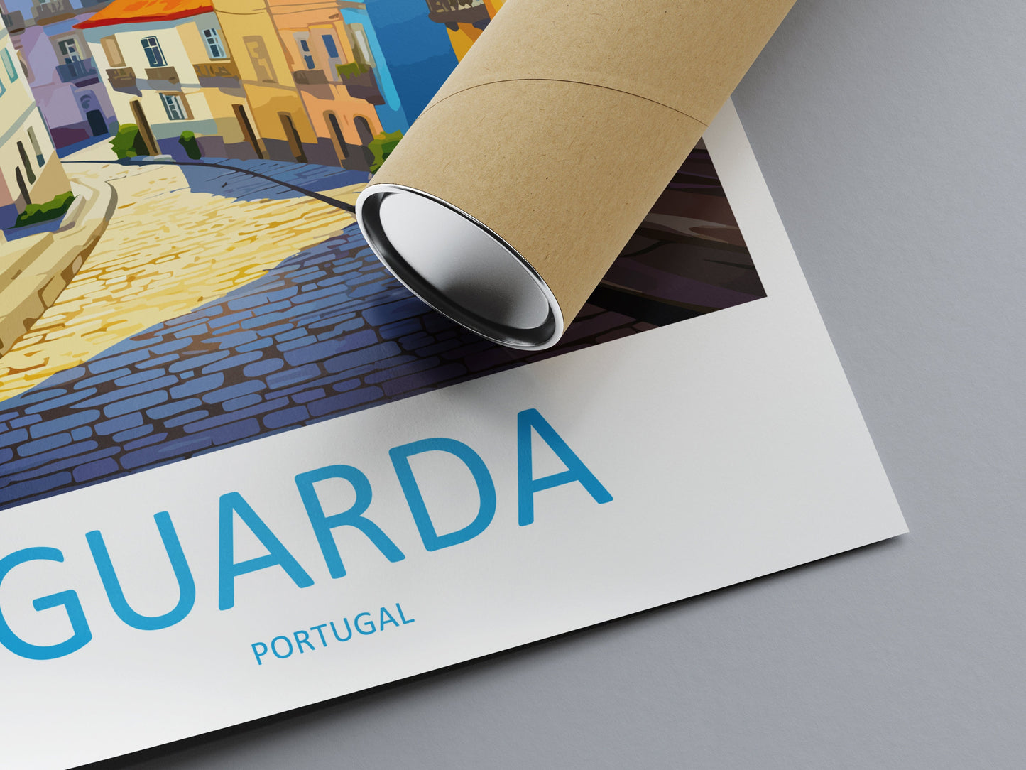 Guarda Travel Print Wall Art Guarda Wall Hanging Home Décor Guarda Gift Art Lovers Portugal Art Lover Gift Guarda Poster