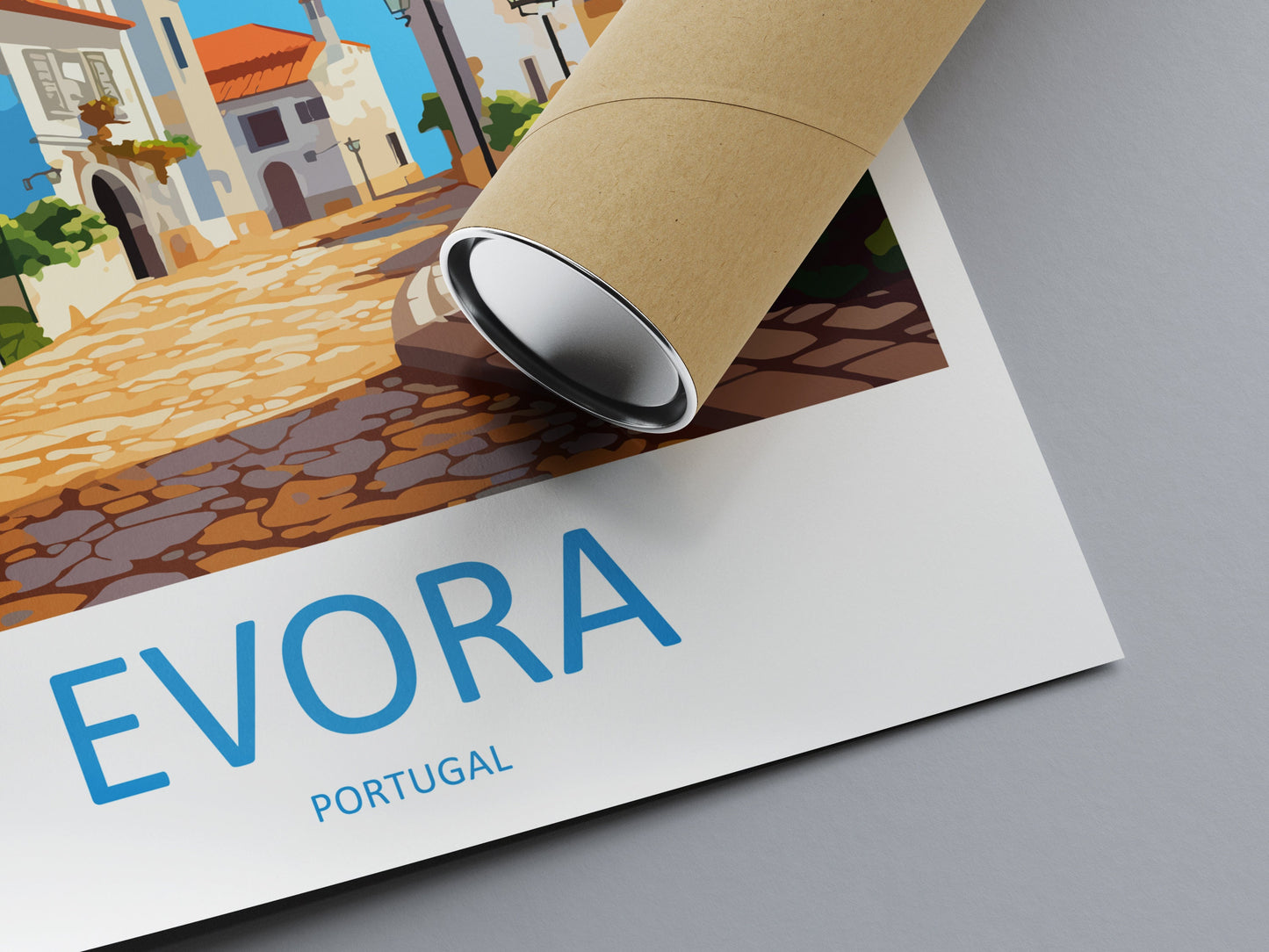 Evora Travel Print Wall Art Evora Wall Hanging Home Décor Evora Gift Art Lovers Portugal Art Lover Gift Evora Poster
